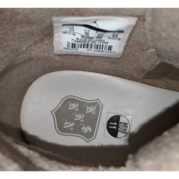 NIKE Mens Air Jordan WESTBROOK 0.2 High Top Sneakers Shoes Size 11 Khaki Suede - Picture 8 of 9